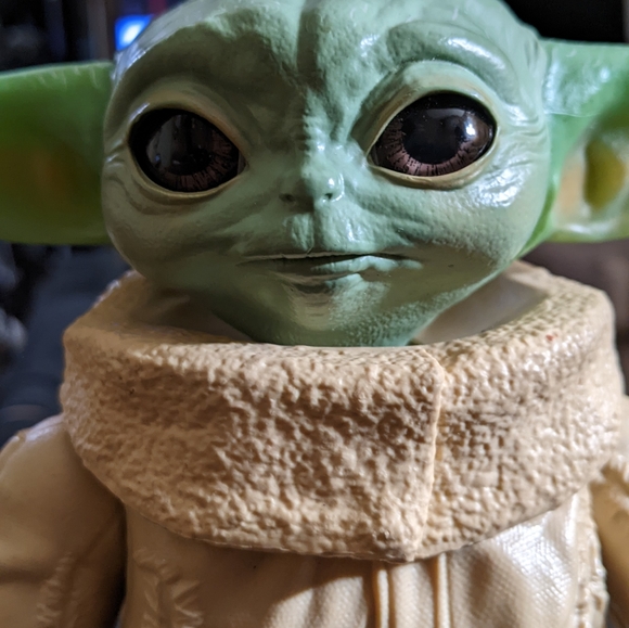 Star Wars The Mandalorian Baby Yoda posable action - Picture 10 of 11